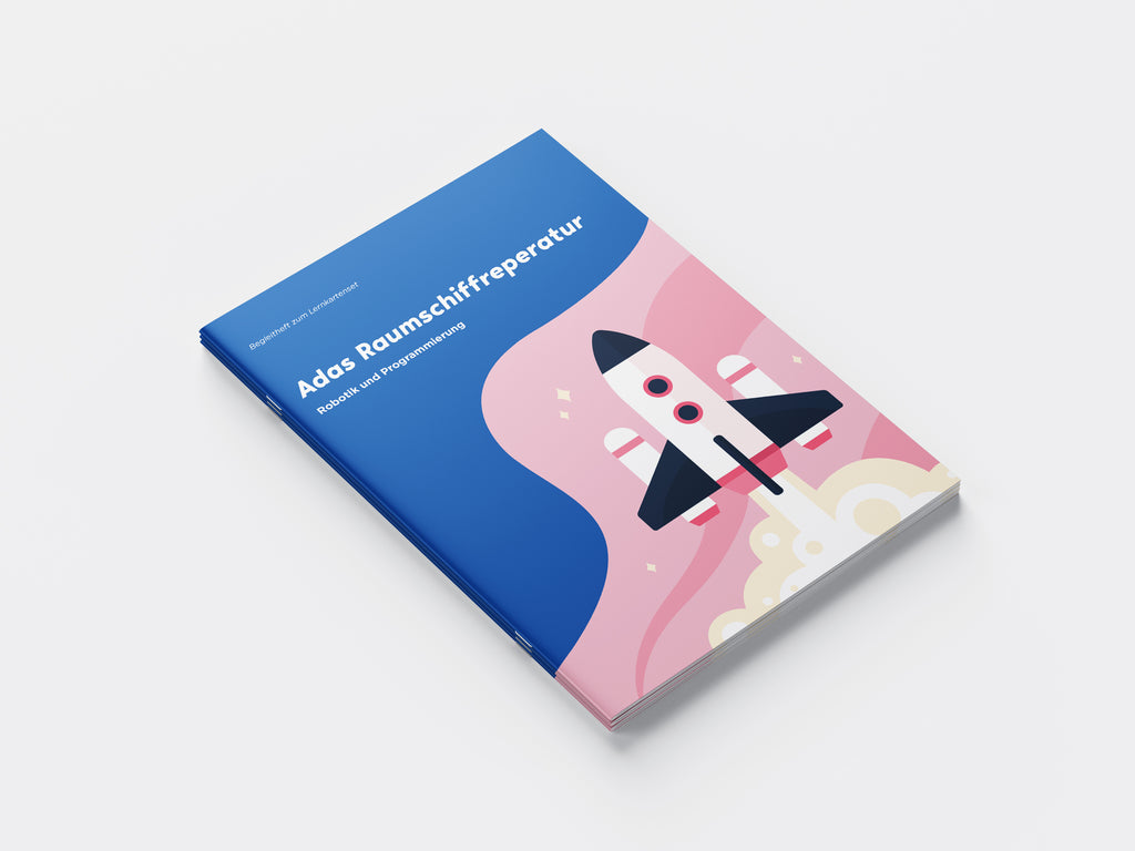 Klassensatz | Adas Raumschiffreparatur - Thymio | Lernkarten & Begleitheft