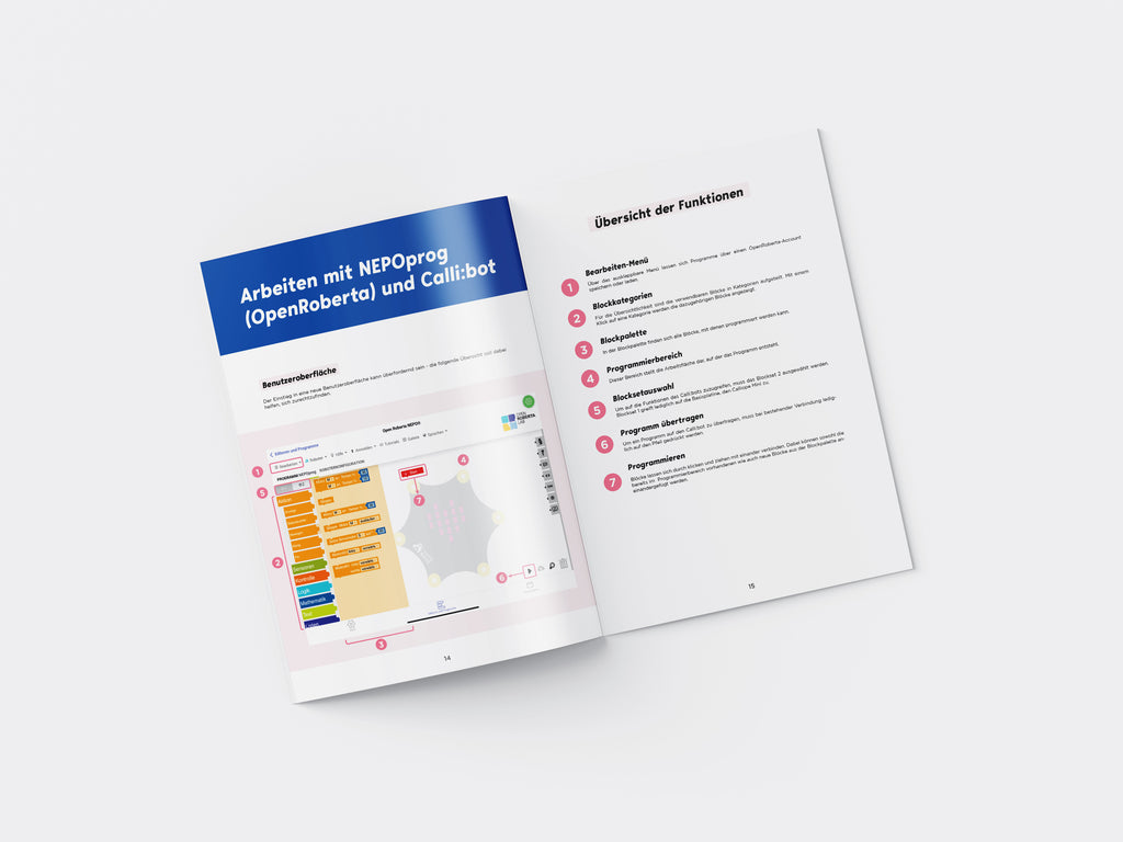 Begleitheft Adas Raumschiffreparatur - Callibot