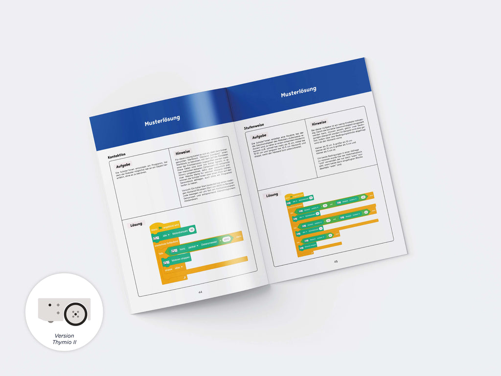 Begleitheft Adas Raumschiffreparatur - Thymio
