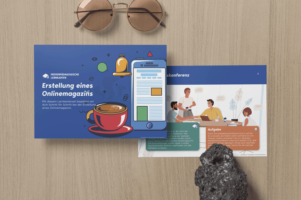 Erstellung eines Onlinemagazins