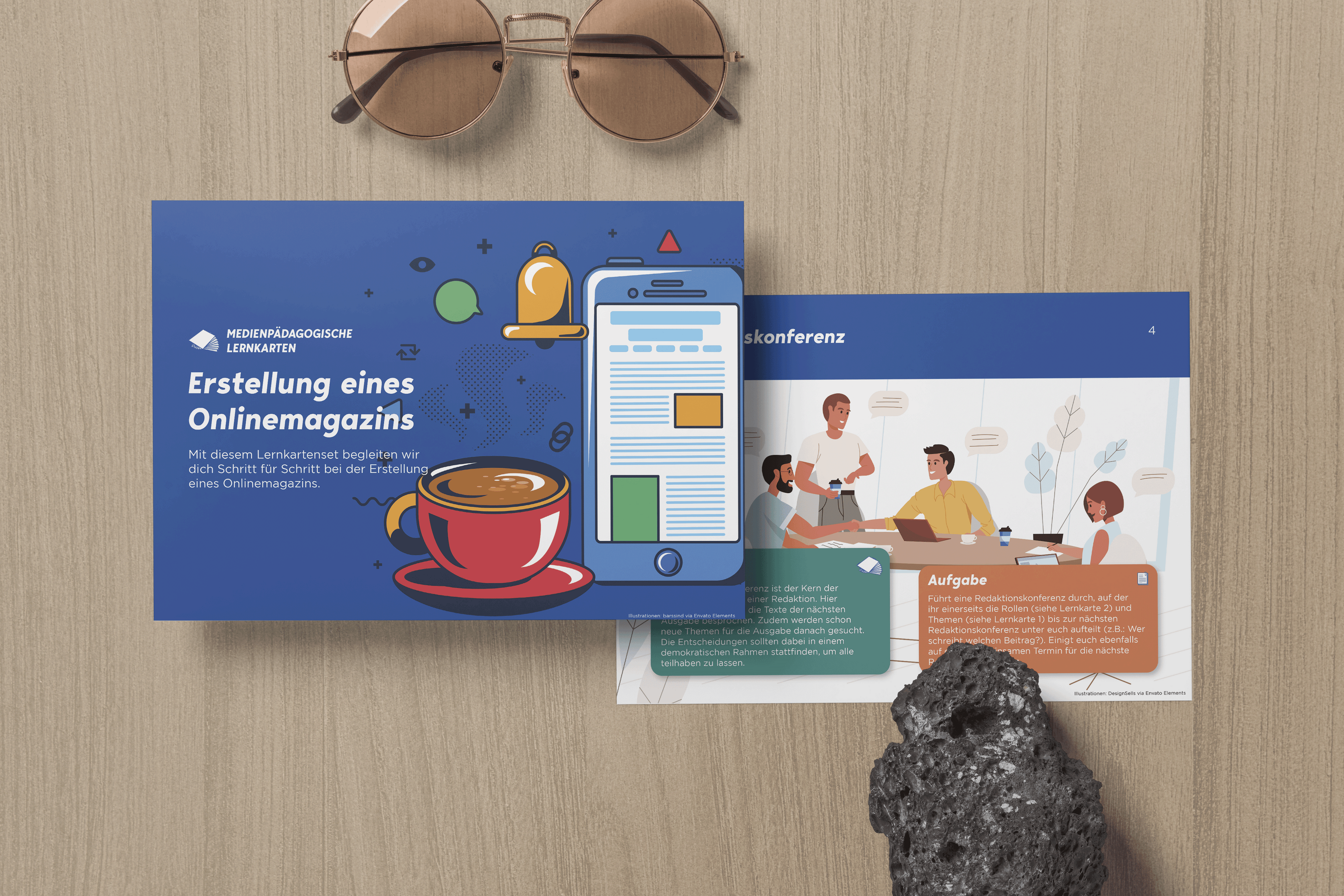 Erstellung eines Onlinemagazins