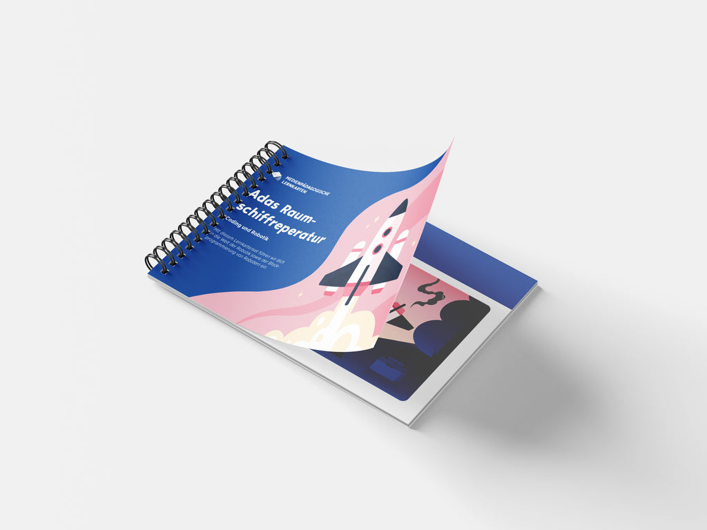 Klassensatz | Adas Raumschiffreparatur - Thymio | Lernkarten & Begleitheft