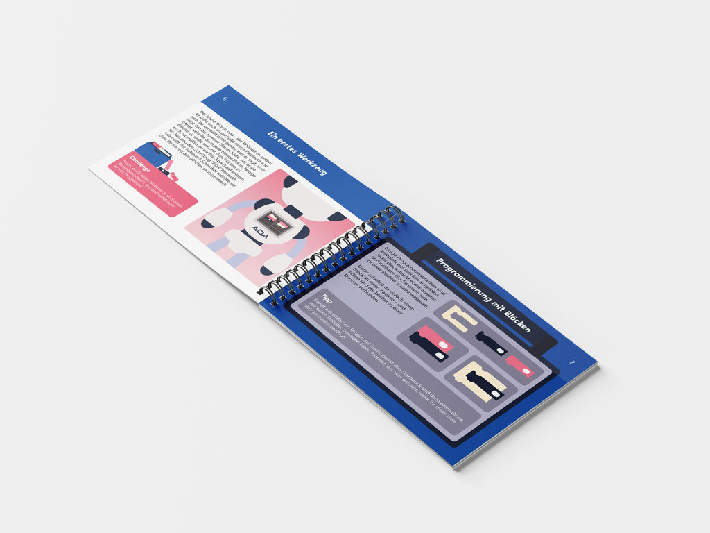 Klassensatz | Adas Raumschiffreparatur - Thymio | Lernkarten & Begleitheft