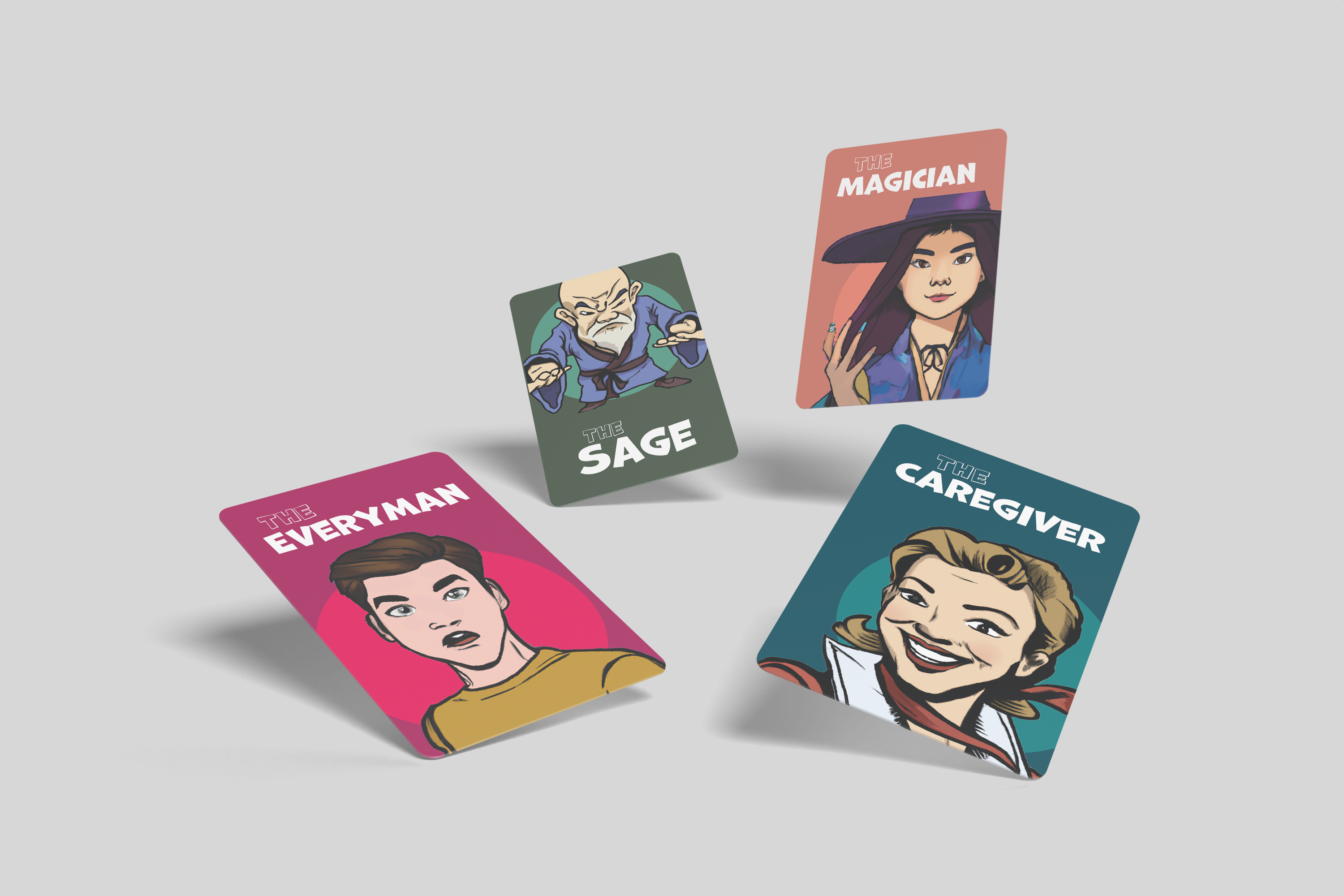 Bildkarten: Character Archetypes